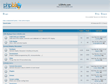 Tablet Screenshot of forum.lcdinfo.com